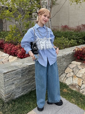 remiさん(レディース・154cm)の春コーディネート