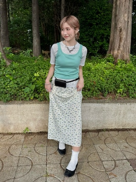 remiさん（レディース・154cm）の夏コーディネート