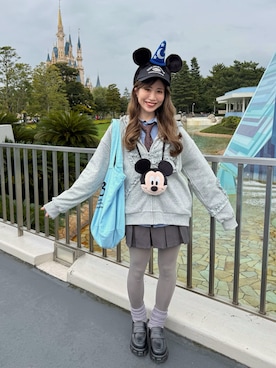 「アイテム（ネクタイ）」を使った、remiさん（レディース・154cm）の秋コーディネート