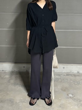 「forksy.（フォルクシー）のアイテム」を使った、yuyuさん（レディース・160cm）の秋コーディネート