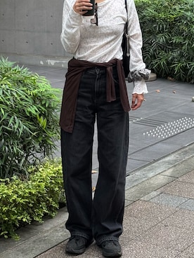 「forksy.（フォルクシー）のアイテム」を使った、yuyuさん（レディース・160cm）の秋コーディネート