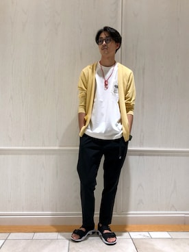 カーディガン ボレロを使った 夏 のメンズ人気ファッションコーディネート Wear