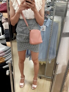 「ミニワンピ」｜airimayakaさん（レディース・162cm）の夏コーディネート