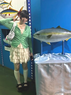 「SOLLON.（ソルロン）のアイテム」を使った、ねむりさん（レディース・162cm）の春コーディネート