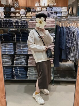 「通勤穿搭」｜「アイテム（ワンピース/ドレス）」を使った、RA🌷さん（レディース・156cm）の春コーディネート