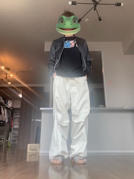 「EDWIN（エドウィン）のアイテム」を使った、jjjj67844さん（メンズ・177cm）の春コーディネート