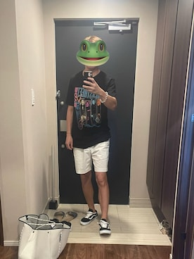 「H&M（エイチ・アンド・エム）のアイテム」を使った、jjjj67844さん（メンズ・177cm）の夏コーディネート