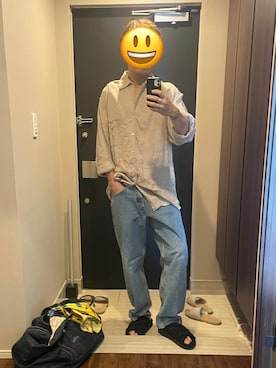 「Lee（リー）のアイテム」を使った、jjjj67844さん（メンズ・177cm）の春コーディネート
