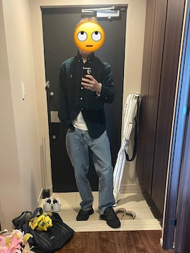 「Onitsuka Tiger（オニツカタイガー）のアイテム（サンダル）」を使った、jjjj67844さん（メンズ・177cm）の春コーディネート