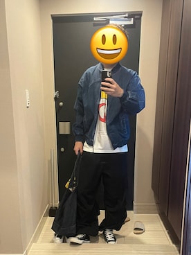 「EDWIN（エドウィン）のアイテム」を使った、jjjj67844さん（メンズ・177cm）の春コーディネート