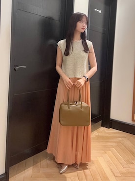 「新作」｜「アイテム（アクセサリー）」を使った、Shioriさん（レディース・158cm）の夏コーディネート
