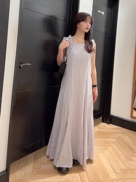 「A part by（アパートバイ）のアイテム」を使った、Shioriさん（レディース・158cm）の夏コーディネート