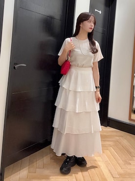 「A part by（アパートバイ）のアイテム」を使った、Shioriさん（レディース・158cm）の夏コーディネート