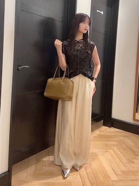 「新作」｜「アイテム（アクセサリー）」を使った、Shioriさん（レディース・158cm）の夏コーディネート