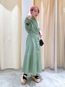 Shiho Moriokaさん(レディース・157cm)の夏コーディネート