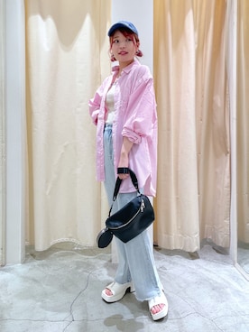 Shiho Moriokaさん（レディース・157cm）の夏コーディネート