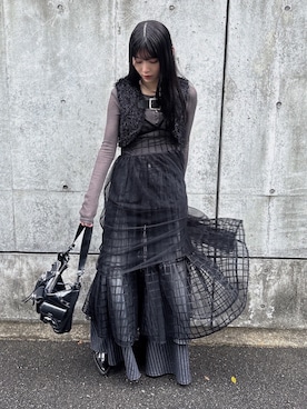 「Ezick（エジック）のアイテム」を使った、レイナさん（レディース・158cm）の秋コーディネート