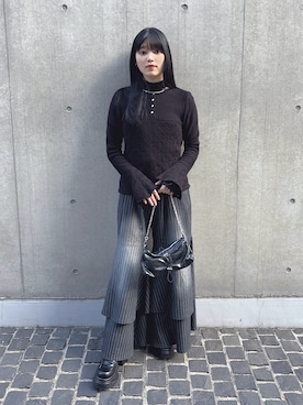 レイナさん（レディース・158cm）の冬コーディネート