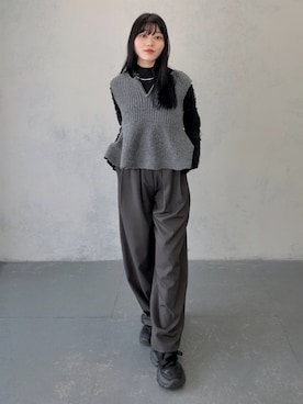 レイナさん（レディース・158cm）の秋コーディネート