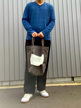 「stein（シュタイン）のアイテム（その他パンツ）」を使った、hirotoさん（メンズ・170cm）の夏コーディネート