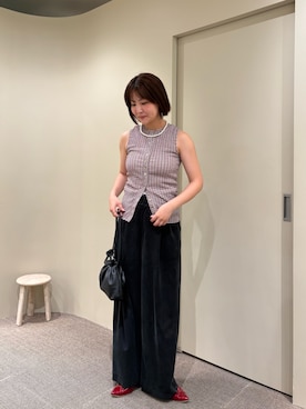 増渕也実さん(レディース・161cm)の夏コーディネート