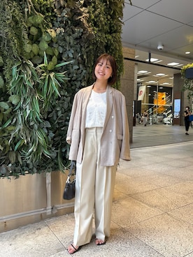 増渕也実さん(レディース・161cm)の夏コーディネート