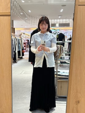 増渕也実さん（レディース・161cm）の春コーディネート