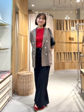 増渕也実さんのコーディネート