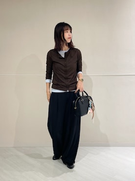 「アイテム（レインシューズ）」を使った、igarashi（あちゃん）さん（レディース・169cm）の秋コーディネート