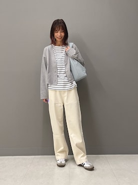 「URBAN RESEARCH DOORS（アーバンリサーチドアーズ）のクッショントート（トートバッグ）」を使った、igarashi（あちゃん）さん（レディース・169cm）の冬コーディネート