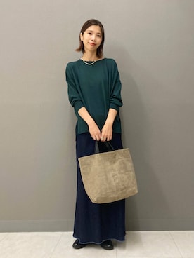 「アイテム（レインシューズ）」を使った、igarashiさん（レディース・169cm）の秋コーディネート