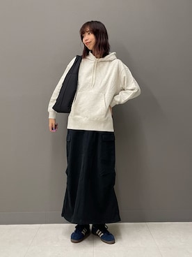 「URBAN RESEARCH DOORS（アーバンリサーチドアーズ）のクッショントート（トートバッグ）」を使った、igarashi（あちゃん）さん（レディース・169cm）の冬コーディネート