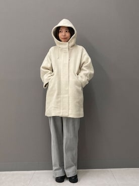 「URBAN RESEARCH DOORS（アーバンリサーチドアーズ）のラグランフレアプルオーバー（Tシャツ/カットソー）」を使った、igarashi（あちゃん）さん（レディース・169cm）の秋コーディネート