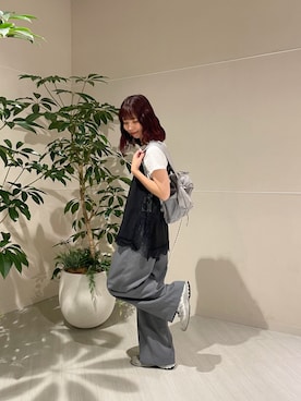 「KBF（ケイビーエフ）のアイテム」を使った、igarashi（あちゃん）さん（レディース・169cm）の春コーディネート