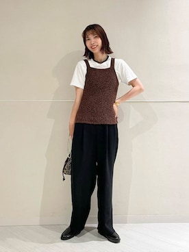 「アイテム（レインシューズ）」を使った、igarashiさん（レディース・169cm）の夏コーディネート