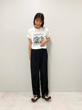 「リラックス」｜igarashi（あちゃん）さん（レディース・169cm）の夏コーディネート