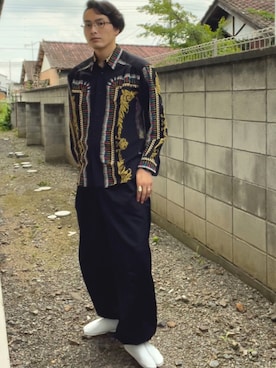 スリッポンを使った 夏コーデ のメンズ人気ファッションコーディネート Wear