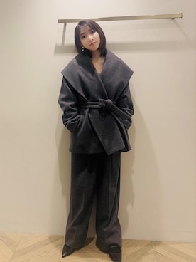 「ROPE'（ロペ）のアイテム」を使った、Mineさん（レディース・160cm）の秋コーディネート