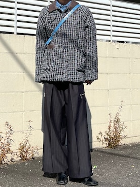 「selle glant（セレグランテ）のアイテム（ジャケット/アウター）」を使った、keisukeさん（メンズ・175cm）の冬コーディネート