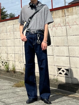 「JUNOAH（ジュノア）のアイテム」を使った、keisukeさん（メンズ・175cm）の秋コーディネート
