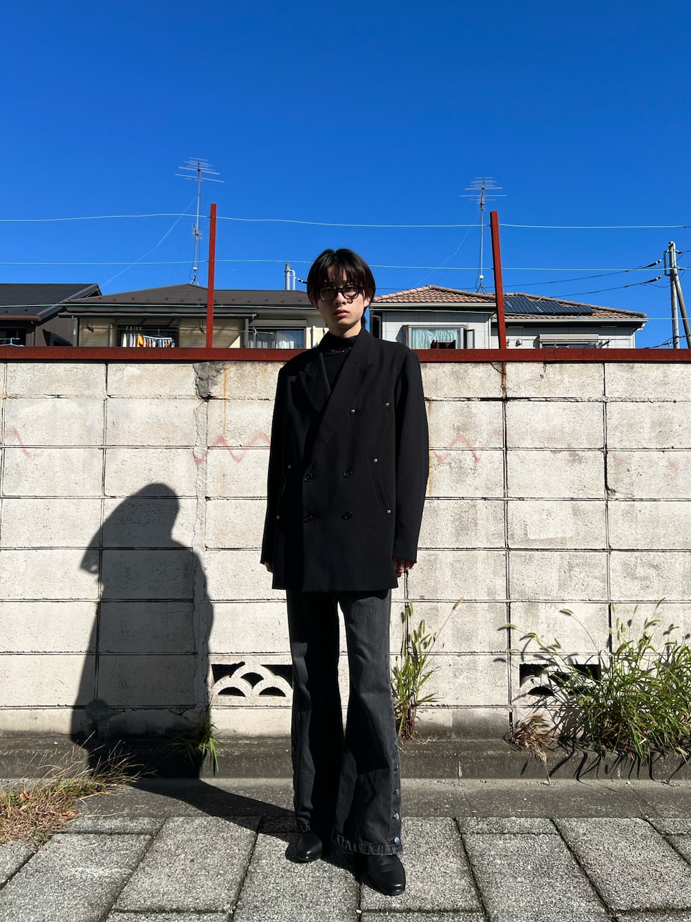 HARE（ハレ）の「ZIPデザインダブルジャケット(HARE)（テーラード