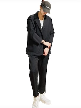 「アイテム（スーツセット）」を使った、moca🫧さん（レディース・156cm）の春コーディネート