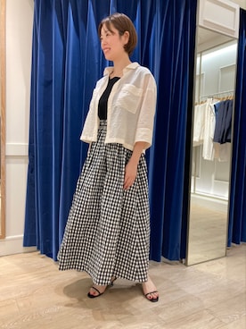 Saya.naさん（レディース・162cm）の夏コーディネート