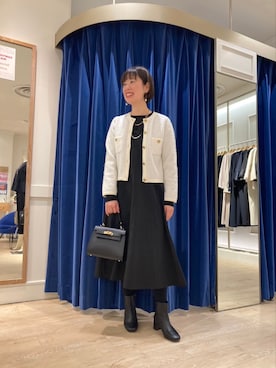 Saya.naさん（レディース・162cm）の冬コーディネート