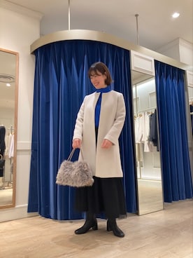 Saya.naさん（レディース・162cm）の冬コーディネート