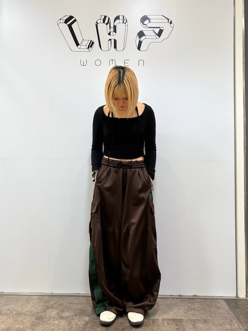 SIS/エスアイエス/レースアップミニT（Tシャツ/カットソー