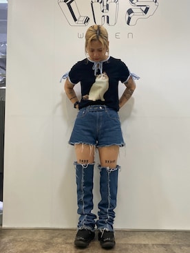 アンリさん(レディース・153cm)の春コーディネート