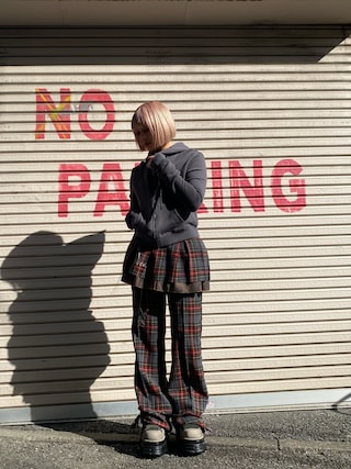 NACHE（ナチェ）の「NACHE/ナチェ/CROPPED HOODIE ZIP-UP