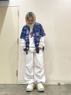 「A4A（エーフォーエー）のアイテム」を使った、アンリさん（レディース・153cm）の春コーディネート