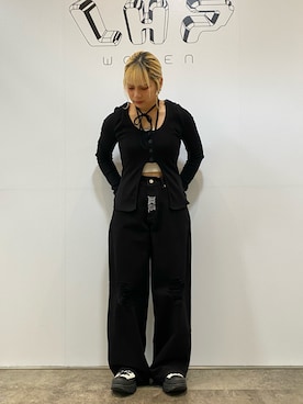 「L.H.P（エルエイチピー）のアイテム（トップス）」を使った、アンリさん（レディース・153cm）の冬コーディネート